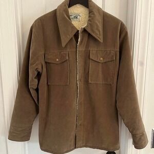 Vintage Sherpa Lined Shacket